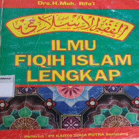 ILMU FIQIH ISLAM LENGKAP