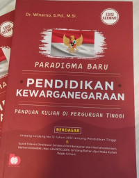 PARADIGMA BARU PENDIDIKAN KEWARGANEGARAAN